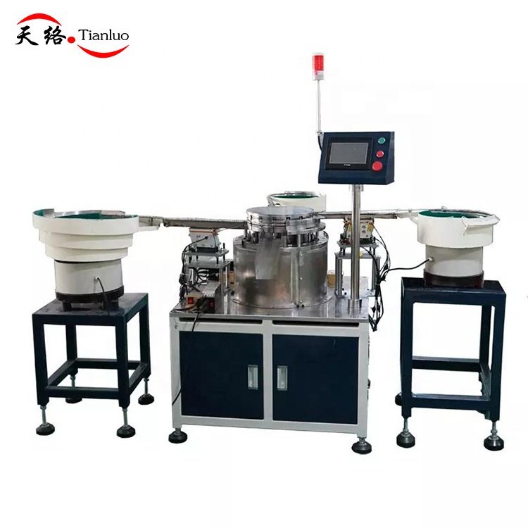 Tianluo Lotion Bottle Pump Assembling Product Making Machining Service Production Line Pumping Machinery Piston Assembly Machine